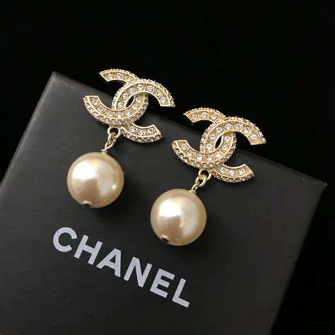 chanel diamond earrings cc price|chanel earrings afterpay.